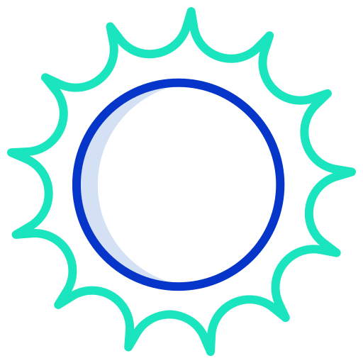 Sun free icon