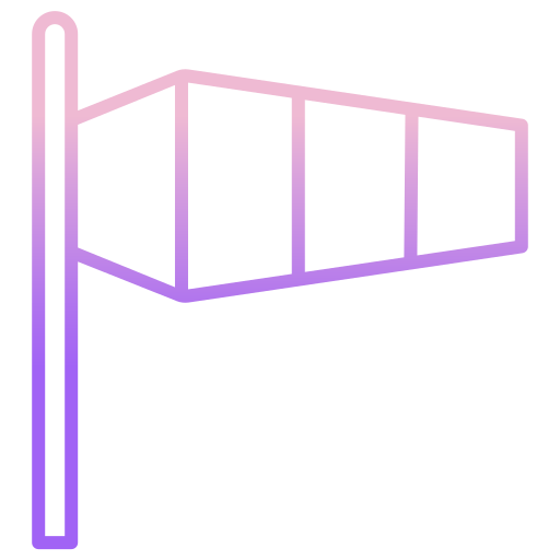Wind flag free icon