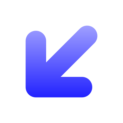 en bas à gauche Icône gratuit