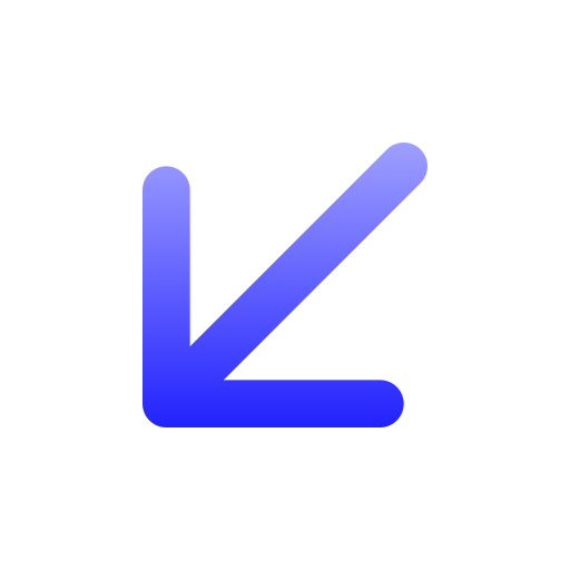 en bas à gauche Icône gratuit