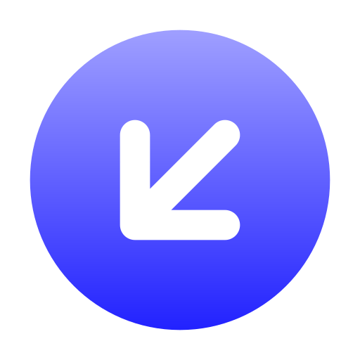 en bas à gauche Icône gratuit