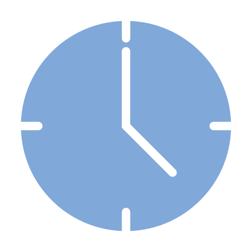 Clock Generic color fill icon