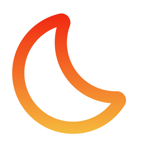 modo nocturno icono gratis