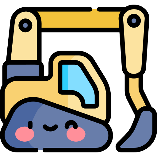 excavador icono gratis