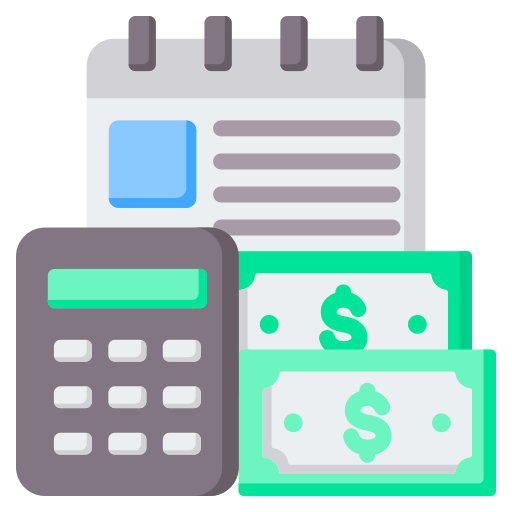 planificacion financiera icono gratis