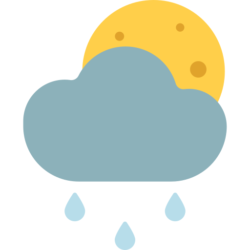 Cloud-moon free icon