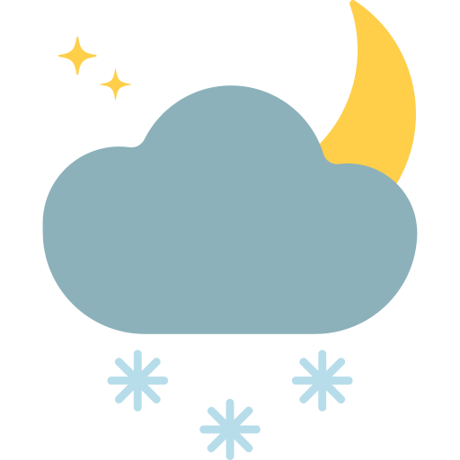 Cloud-moon free icon