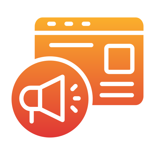 marketing de contenidos icono gratis