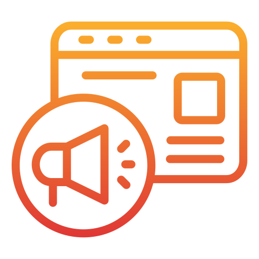 marketing de contenidos icono gratis