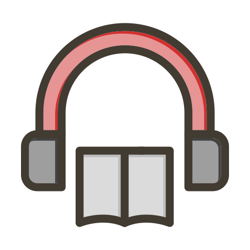 Audio book free icon