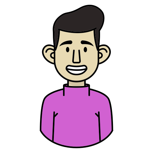 Man Generic color lineal-color icon