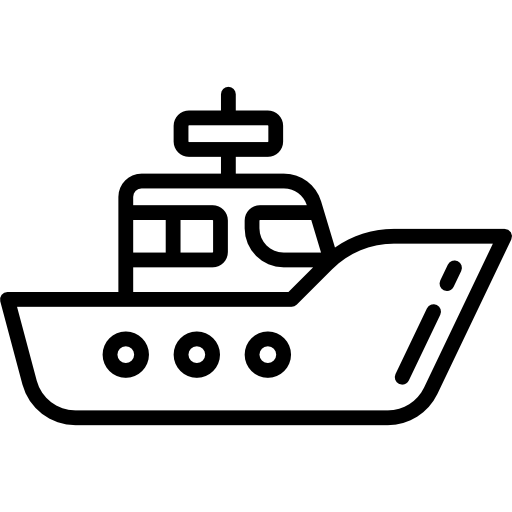 free black and white boat clipart images