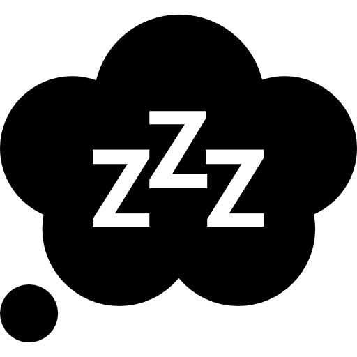 logotipo de dormir