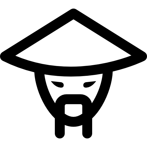 Hombre chino tradicional - Iconos gratis de personas