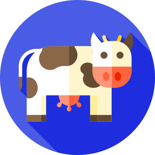 vaca icono gratis
