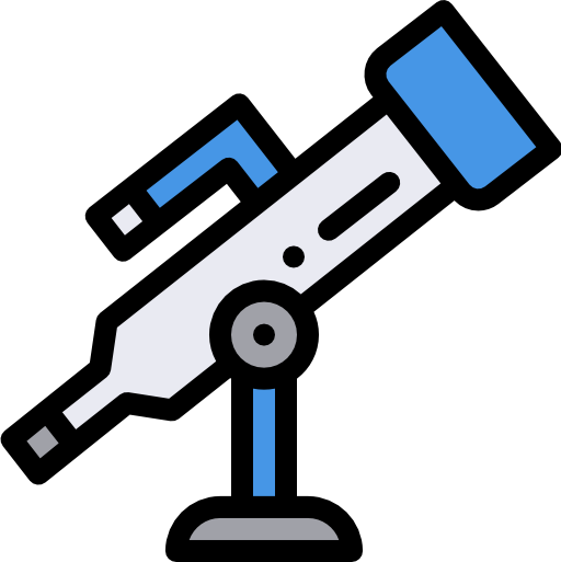 Telescope free icon Telescope free icon