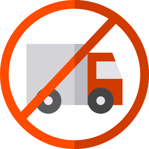 No trucks - Free signaling icons