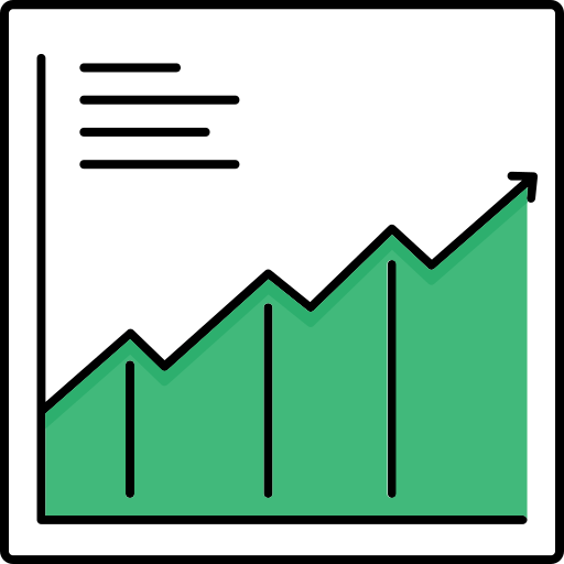 gráfico de análisis icono gratis