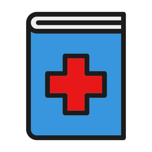 libro medico icono gratis