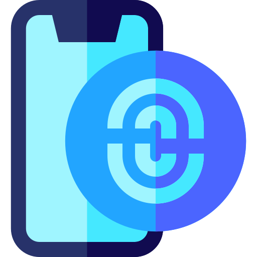 huella dactilar icono gratis