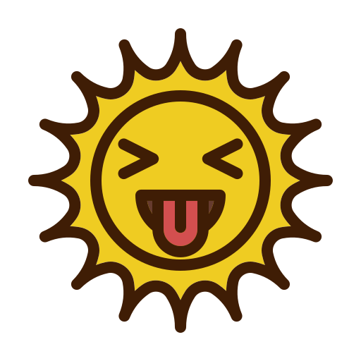 sol icono gratis