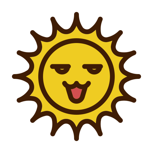 sol icono gratis