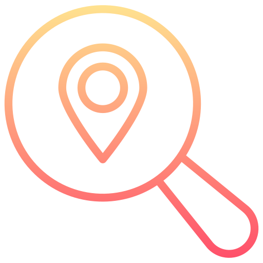 Search location - free icon