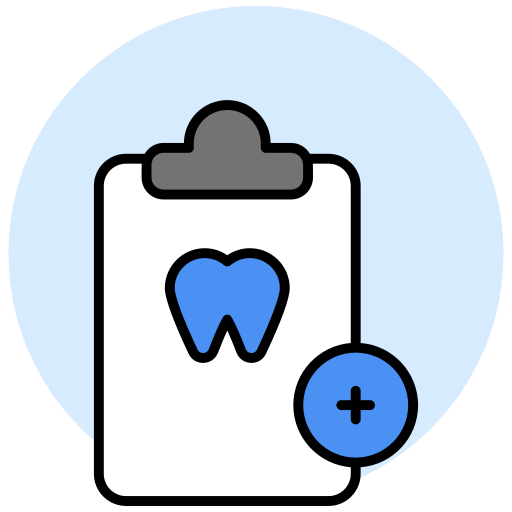 informe médico icono gratis