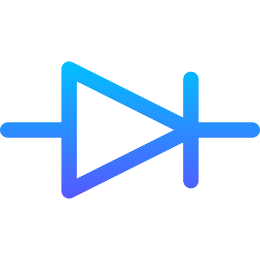 Diode Basic Gradient Lineal color icon