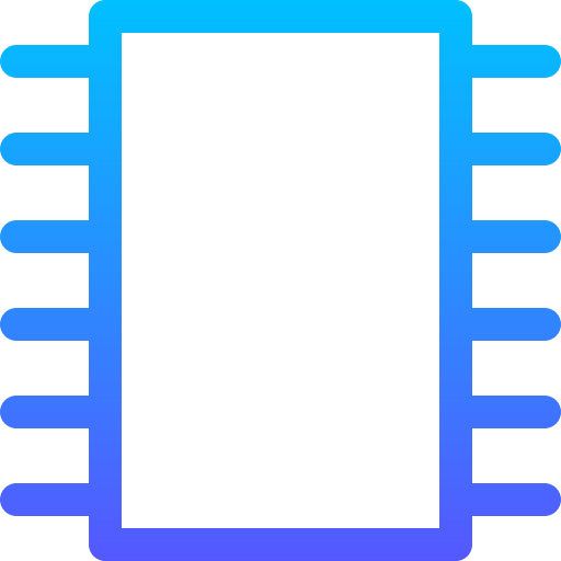 Integrated circuit - Free electronics icons