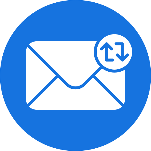 Exchange mails free icon