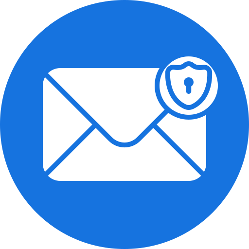 Confidential email Generic color fill icon