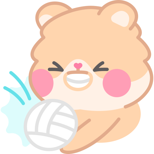 Volleyball Stickers - Free sports Stickers