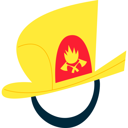 casque de pompier gratuit sticker