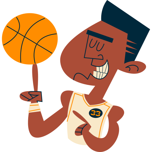 Basketball Stickers - Free sports and competition Stickers