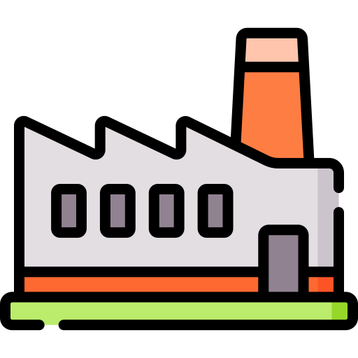 fábrica icono gratis