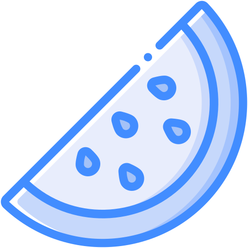 Watermelon Basic Miscellany Blue icon