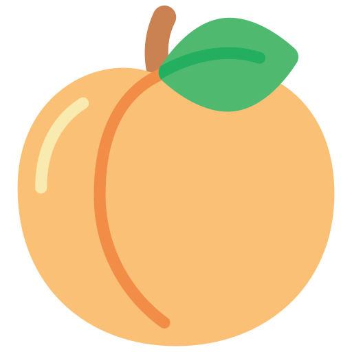 Peach free icon Peach free icon