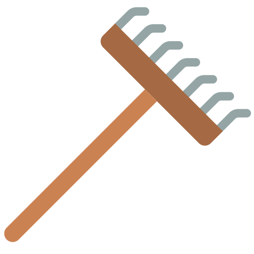 rastrillo icono gratis