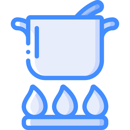 Pot Basic Miscellany Blue icon