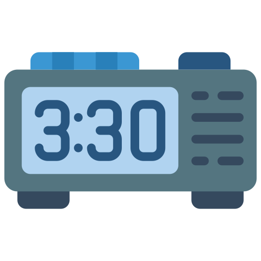 Clock - Free time and date icons