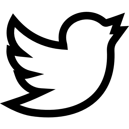 twitter logo black transparent