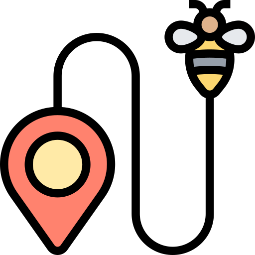 abeja icono gratis