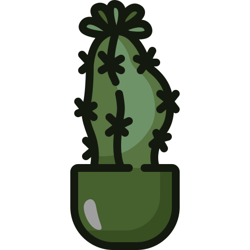 cactus luna icono gratis