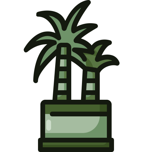 palmera icono gratis