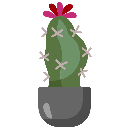 cactus luna icono gratis