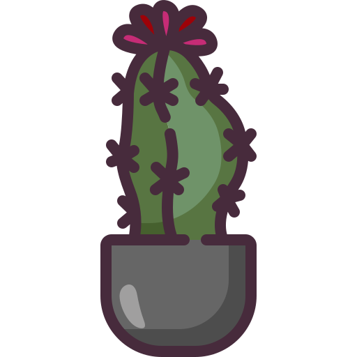 cactus luna icono gratis