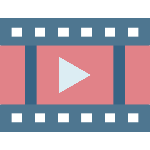 carrete de película icono gratis