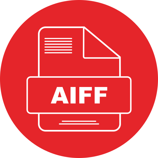 aiff icono gratis