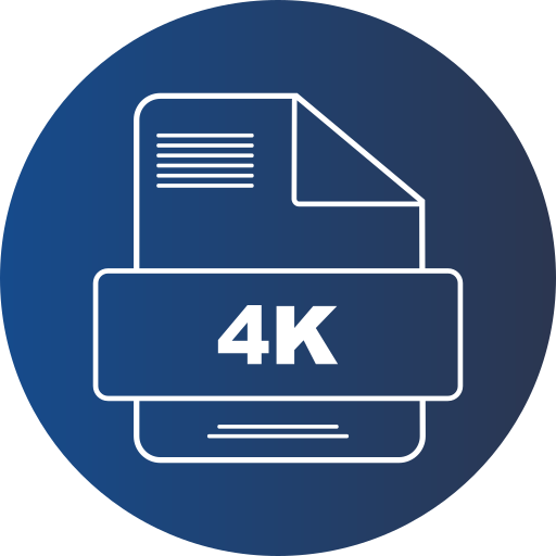 4k icono gratis